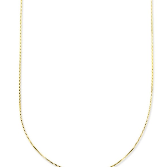 Giani Bernini 18K Gold over Sterling Silver 18" Venetian Box Chain - NIB - $65 - Picture 2 of 5